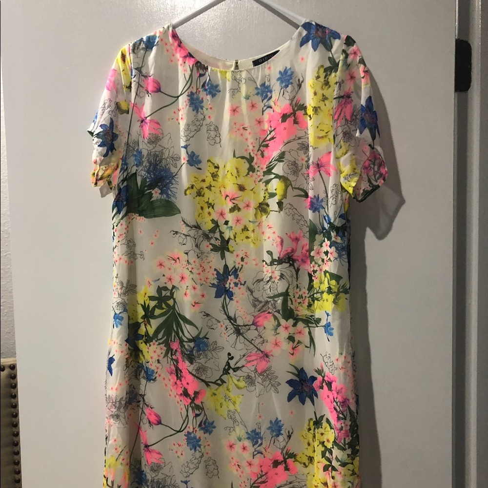 Floral skater dress